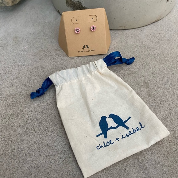 Chloe + Isabel Earrings Femme des Fleurs pink - Picture 7 of 8